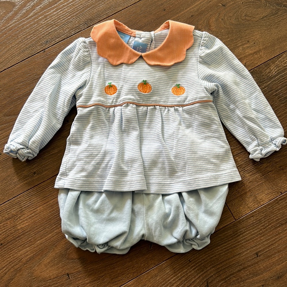 COPY - Pumpkin diaper set